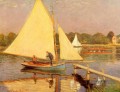 Boaters à Argenteuil Claude Monet